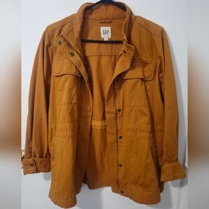 GAP Rust Jacket with Button Accents